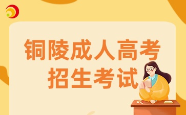 2024年銅陵市成人高考網(wǎng)上報名